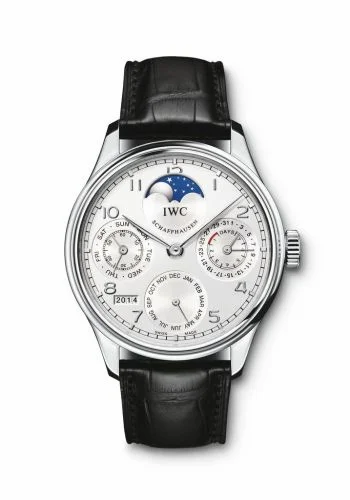 IWC Portugieser Perpetual Calendar 5023 Platinum / Silver IW5023-05 (5023-05, IW502305)